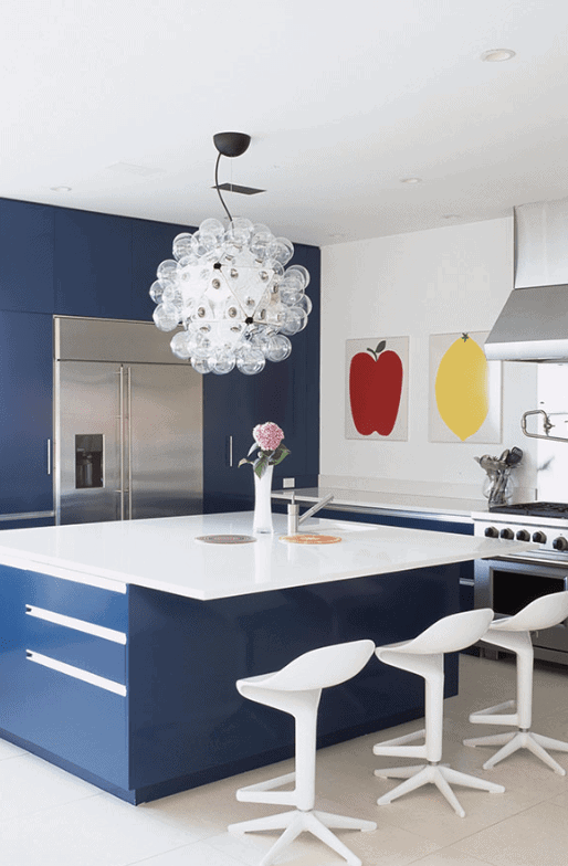 Custom kitchen cabinets and luxury interior design St. Petersburg